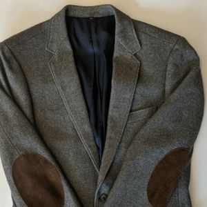 Wool J. Crew Blazer with Elbow Patches